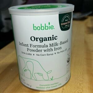 New & Sealed Boobie Organic Infant F-14.1 oz Powder Expires 04-25-25 - 0-12 MOS